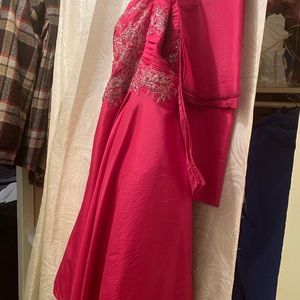 Pink may queen dress